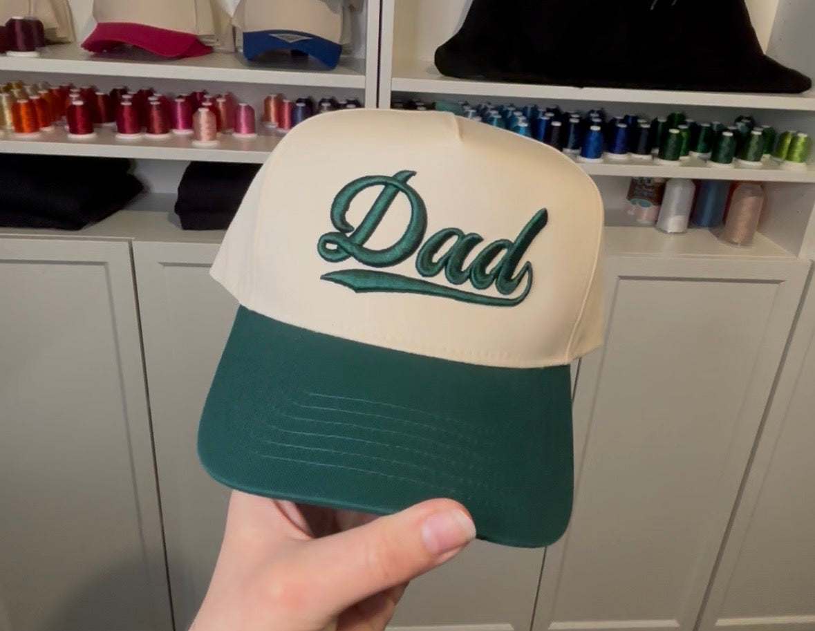 Custom 3D Puff Dad Hat