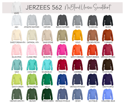 Personalized Game Day Sweatshirt | Custom Glitter Name & Number