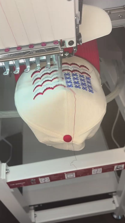 Patriotic Bow Flag Snapback Hat